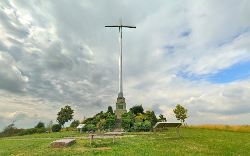 Panorama 360 - Bielski syjon - Wzgórze Trzy Lipki - Krzyż Trzeciego Tysiąclecia - zdjęcie 360 Bielsko-Biała